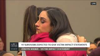 Larry Nassar Sentencing Hearing Day 4 Part 1 Victim Impact Statements [upl. by Eemla]