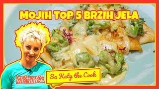 Recept sa brokolijem koji deca obožavaju quotMojih Top 5 brzih jelaquot sa Katy The Cook [upl. by Kurman]