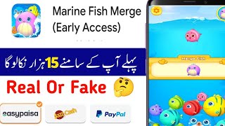 Marine Fish Merge Early Access real or fakeMarine Fish Merge Gameplay Android [upl. by Sibylle]