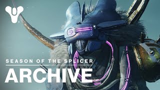 Destiny 2 Cutscene Archive  Season of the Splicer Season 14 [upl. by Etoile659]