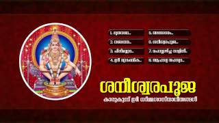 ശനീശ്വരപൂജ  SANEESWARA POOJA  Ayyappa Devotional Songs Malayalam  Audio JukeBox [upl. by Siloum]