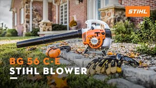 STIHL BG 56 CE Handheld Blower  Product Feature [upl. by Krystin]