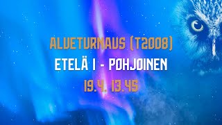 Alueturnaus T2008  Etelä 1  Pohjoinen  194 1345 [upl. by Ycat]