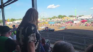 Autocross Beater Racing Heat4 6cyl Car Class Olmsted County Fair Rochester MN 73022 [upl. by Owena13]