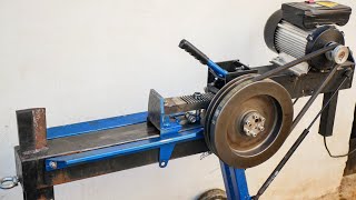 HomeMade Kinetic Log splitter better than hydraulic [upl. by Farand]