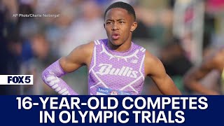 Bullis High School track star could be headed to Olympics after setting world record at Trials [upl. by Komara]