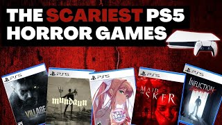 The SCARIEST PS5 Horror Games [upl. by Emery]