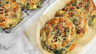 Spinach and Feta Filo Pastry  Turkish Borek  Easy Vegetarian Recipe [upl. by Niamrej]