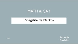 Linégalité de Markov [upl. by Dej34]