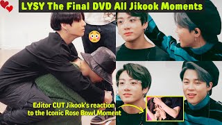 Editor CUT Jikook’s reaction to the Iconic Rose Bowl Moment LYSY Final DVD Jikook Moments [upl. by Sahcnip]