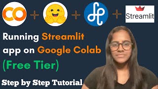 Running a Streamlit App from Google Colab  Serve an LLM app in Colab [upl. by Rangel]