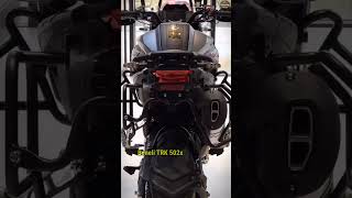 shorts Benelli TRK 502XGlobal edition sports adventure motorcycle 2024 looks design walk around [upl. by Salomi717]