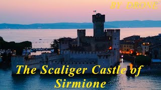 Scaliger Castle of Sirmione a unique 14thcentury Fortress on the Shores of Lake Garda in Italy [upl. by Deina465]