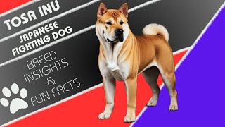 Tosa Inu  Japanese Mastiff  The Japanese Fighting Dog [upl. by Lladnik]