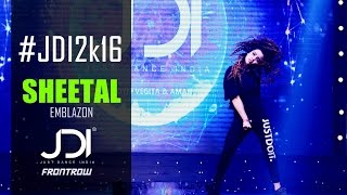 Just Dance India 2016  Sheetal  Emblazon  JDI2k16  Delhi India [upl. by Justinian806]