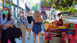 4K Walking in Vibrant Downtown Bangkok  Silom Lalai Sap Market to Chong Nonsi [upl. by Redyr]