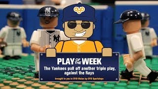 OYO Play of the Week The Yankees Pull Off Another Triple Play [upl. by Lowenstein809]