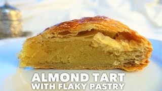 Almond Tart with Flaky Pastry also called Pithivier or Galette des rois [upl. by Modie]