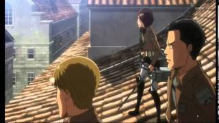 Eren Yeager Epic 3D Maneuver Gear sceen [upl. by Lotty]