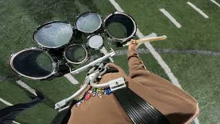 Monrovia High School Marching Band 2024 last practice before camps run Tenor Cam [upl. by Iggep]