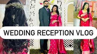 Enjoyed in cousins wedding reception in Noida wedding weddingdress weddingseason [upl. by Berman182]