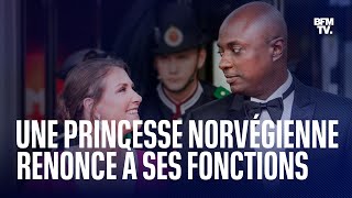 La princesse MärthaLouise de Norvège renonce à ses fonctions pour son fiancé chaman [upl. by Girhiny]