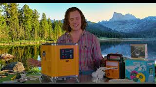 Drifters Camp Stove  Portable ThermoElectric Generator [upl. by Anoniw637]