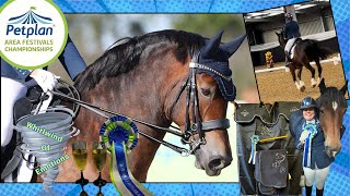 Petplan Area Festival Dressage Championship Vlog 4K [upl. by Alvinia831]