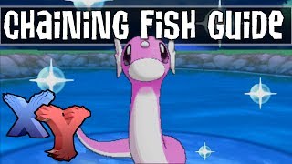 Chaining Fish for Easy Shinies  Shiny Hunting Guide  Pokemon X and Y [upl. by Bollay]