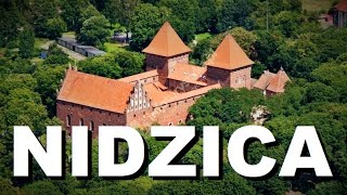 Zamek krzyżacki w Nidzicy  Zamek Nidzica z drona  Zwiedzanie zamku w Nidzicy  Nidzica zamek [upl. by Yelac]