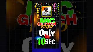 Mic Glitch Fix in 10 Seconds  Easy way to Fix Mic Glitch in Bgmi bgmiglitch bgmi shortsfeed yt [upl. by Iroak694]