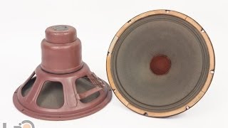 Jensen 15quot Type H Coaxial Loud Speaker Pair [upl. by Caines]