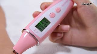 Portable Skin Detector Digital Analyzer Skin Moisture and Oil Testing Pen Skin Care Product [upl. by Rellek266]