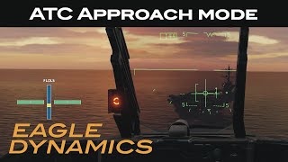 DCS FA18C Hornet  ATC Approach Mode [upl. by Llywellyn823]