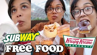 i only ate FREE FOOD in LONDON for 24 hours  clickfortaz [upl. by Inad985]