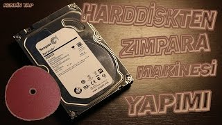 Harddiskten Zımpara Makinesi Yapımı 5400RPM Kendin Yap [upl. by Lewert]