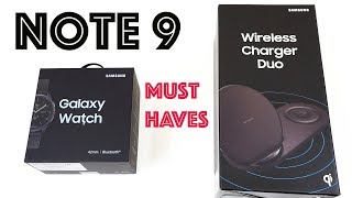 Galaxy Note 9 Must Have Accessories Links in Description [upl. by Conal629]