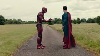 Flash vs Superman Apostando corrida Dublado Liga da Justiça 2017 [upl. by Sert307]