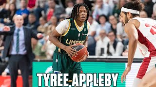 TYREE APPLEBY  Basketball Highlights in Limoges 202324 [upl. by Nirual458]