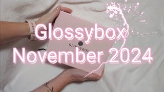 Glossybox November 2024 [upl. by Wein]