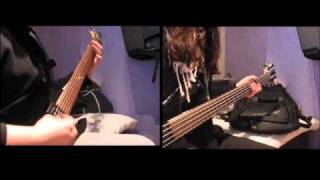 Slipknot  Snap guitarbass cover [upl. by Einiar]