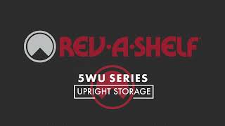 RevAShelf 5WU Series Upright Storage Pullout Organizer  Installations  KitchenSourcecom [upl. by Zechariah413]