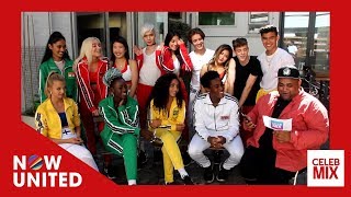 NOW UNITED  Entrevista para a CELEB MIX Legendado PTBR [upl. by Fiel]