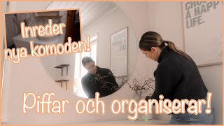 PIFFAR OCH ORGANISERAR I HUSET ✨ VLOGG 107  AMANDA MARIN [upl. by Annaerdna]