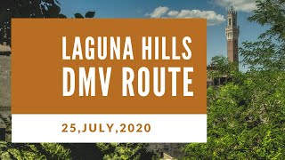 【laguna hills dmv route】A clear video can see the road conditions ahead  Vid contains subtitles [upl. by Noemad]