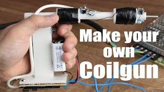 Make your own Coilgun [upl. by Maher]