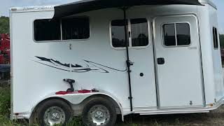 half umbrella horse trailer tutorial [upl. by Nolyaw]