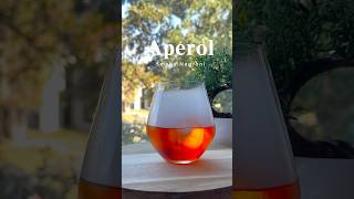 Aperol Smoke Negroni 💫😶‍🌫️negroni cocktail [upl. by Donegan]