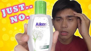 JERAWAT ELAKKAN TONER NI  AIKEN TEA TREE TONER [upl. by Eecyak807]