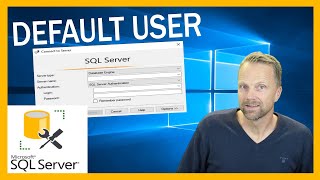 How to change default user in SQL Management Studio SSMS Delete default user SQL Management Studio [upl. by Adnohral]